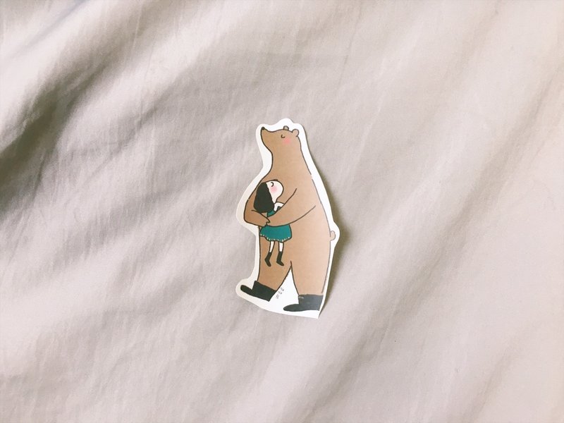 一张一张买防水贴纸-hug hug - 贴纸 - 纸 