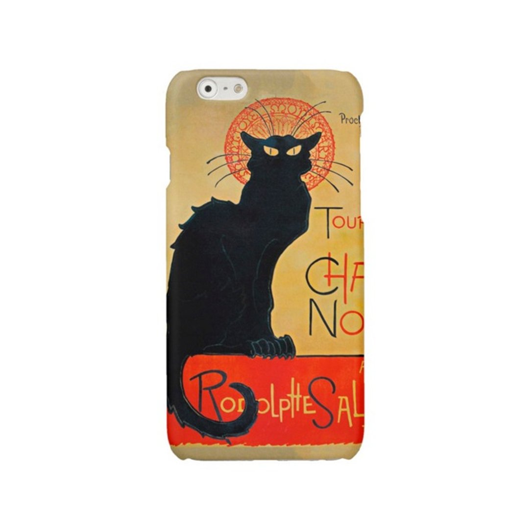 iPhone case Samsung Galaxy case phone case hard black cat 418 - 手机壳/手机套 - 塑料 