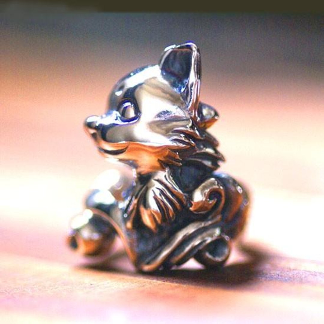 Chihuahua Portrait Ring - 戒指 - 其他金属 银色