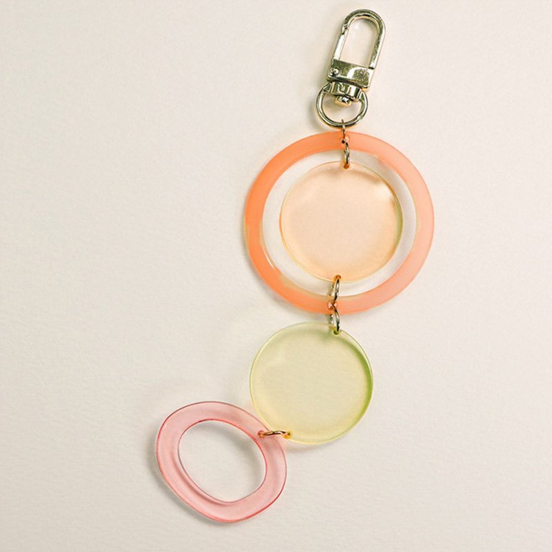 Ring Ring Ring - acrylic sun keyring - 钥匙链/钥匙包 - 压克力 