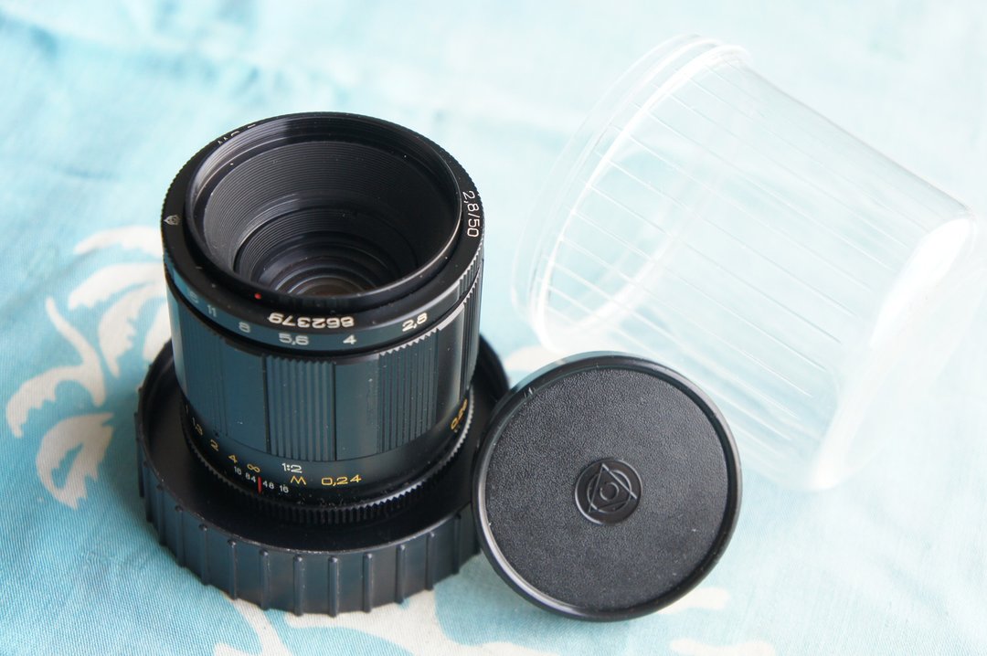 MC Volna 9 50mm F/2,8 MACRO lens FOR M42 Zenit Pentax Canon Nikon - 相机 - 其他材质 