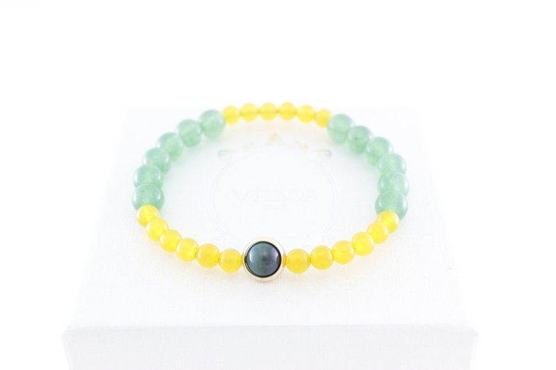 财运心愿实现  黄玉髓手链 - 手链/手环 - 宝石 黄色