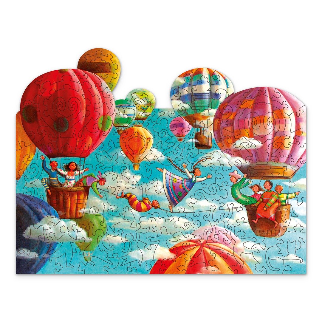 DAVICI Wooden Jigsaw Puzzles - Tightrope walker - 桌游/玩具 - 木头 