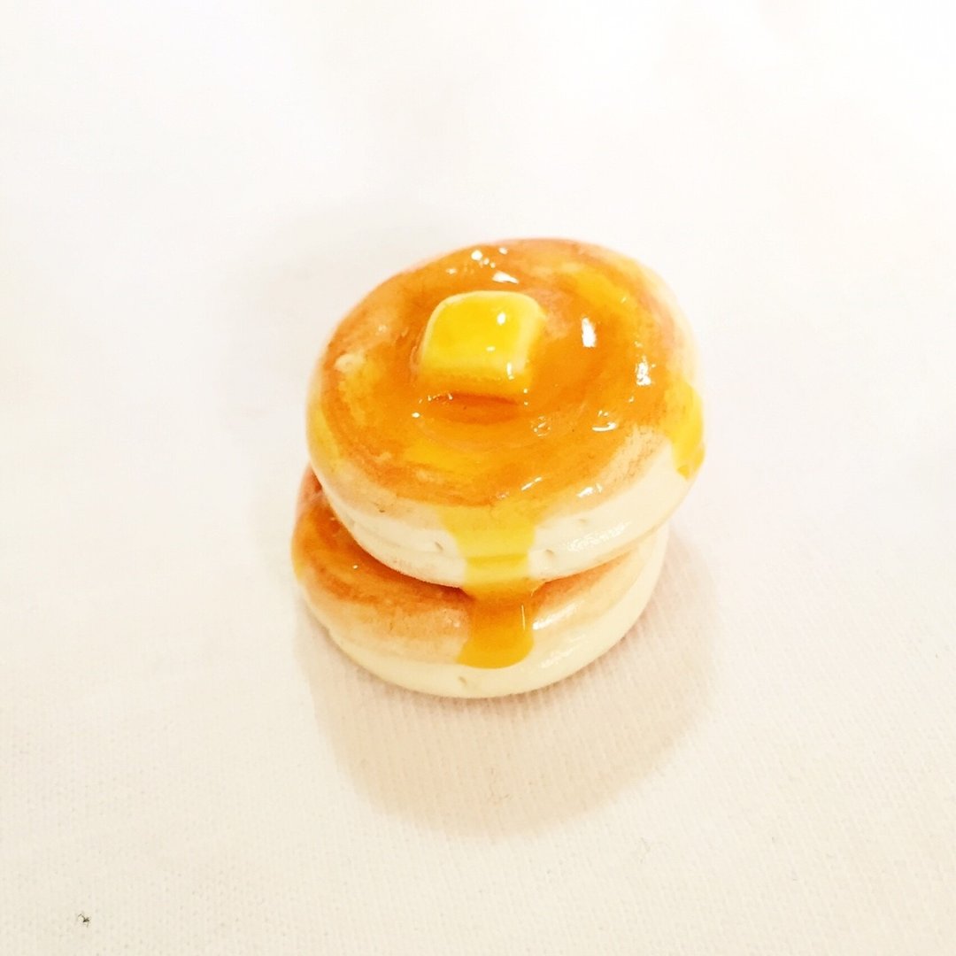 蜜糖奶油双层厚松饼磁铁(可改吊饰) ((满600随机送神秘小礼物)) - 冰箱贴/磁贴 - 粘土 多色