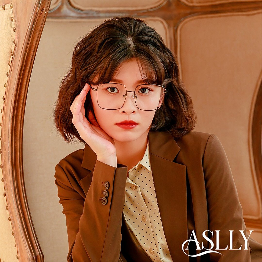 ASLLY 银框经典复古滤蓝光眼镜 - 眼镜/眼镜框 - 其他金属 银色