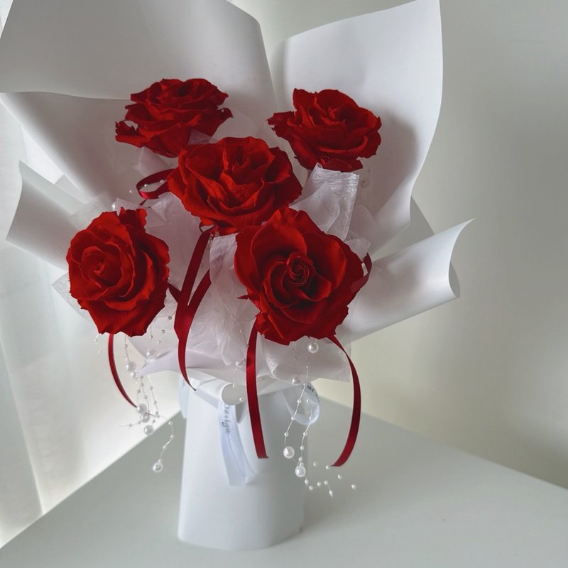 SEE 看见花艺设计 | 情人节 | 永生玫瑰 | 生日 | 无悔的爱玫瑰花束 - 干燥花/捧花 - 植物．花 