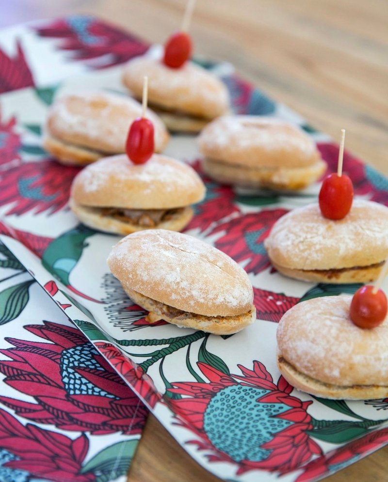 aLoveSupreme 长型美耐皿防水防油万用置物餐盘_奶油白帝王花 - 盘子/餐盘/盘架 - 其他材质 