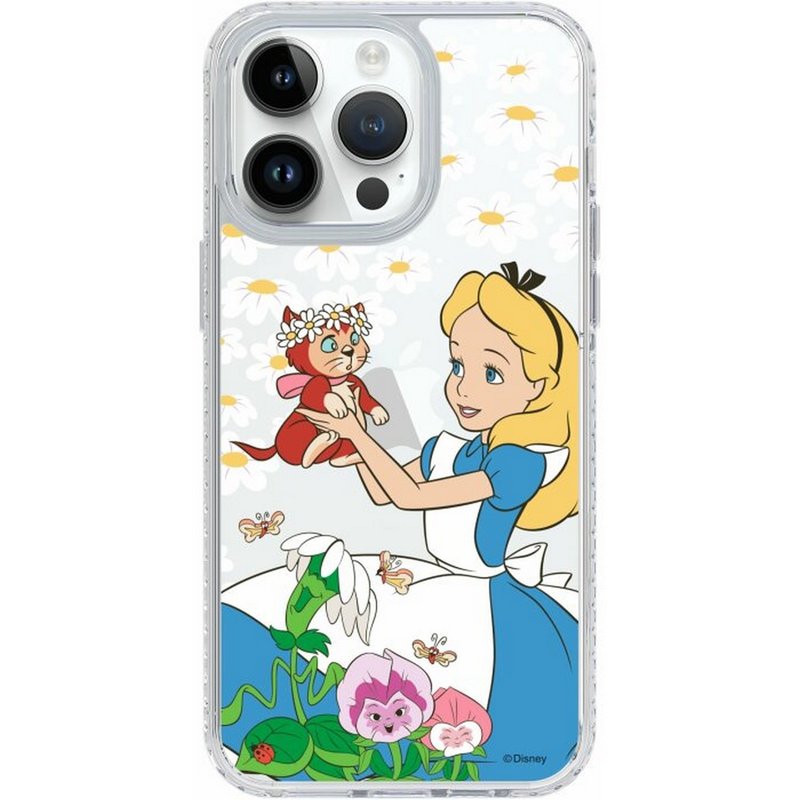 爱丽丝梦游仙境 iPhone16 Samsung S25 气垫标准防摔镜面手机壳 - 手机壳/手机套 - 塑料 多色