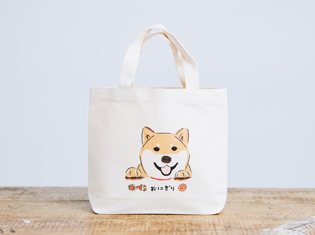 小饭团 啰柴 纯棉小托特包 便当袋 - 其他 - 棉．麻 