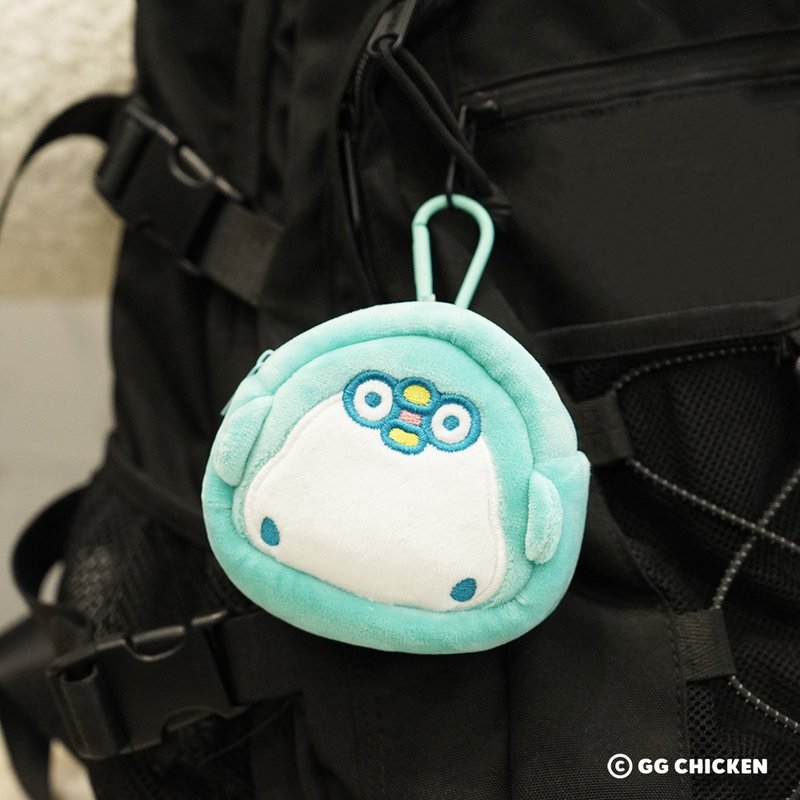 PP mini 小小企鹅-大头收纳包(大脸款) - 吊饰 - 其他人造纤维 