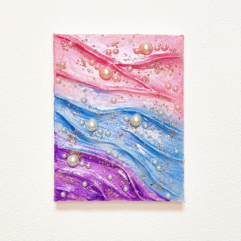 原画 原创 绘画 压克力画 18×14cm - 海报/装饰画/版画 - 其他材质 粉红色