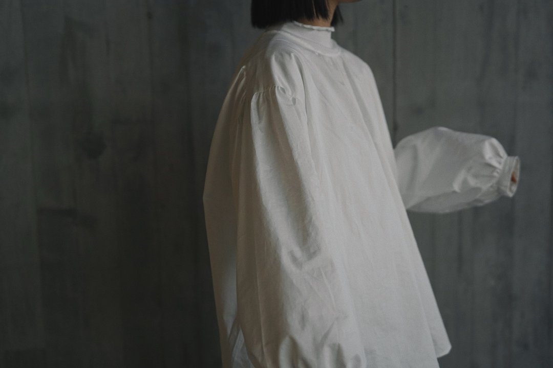 打结top-白 - 女装上衣 - 棉．麻 白色