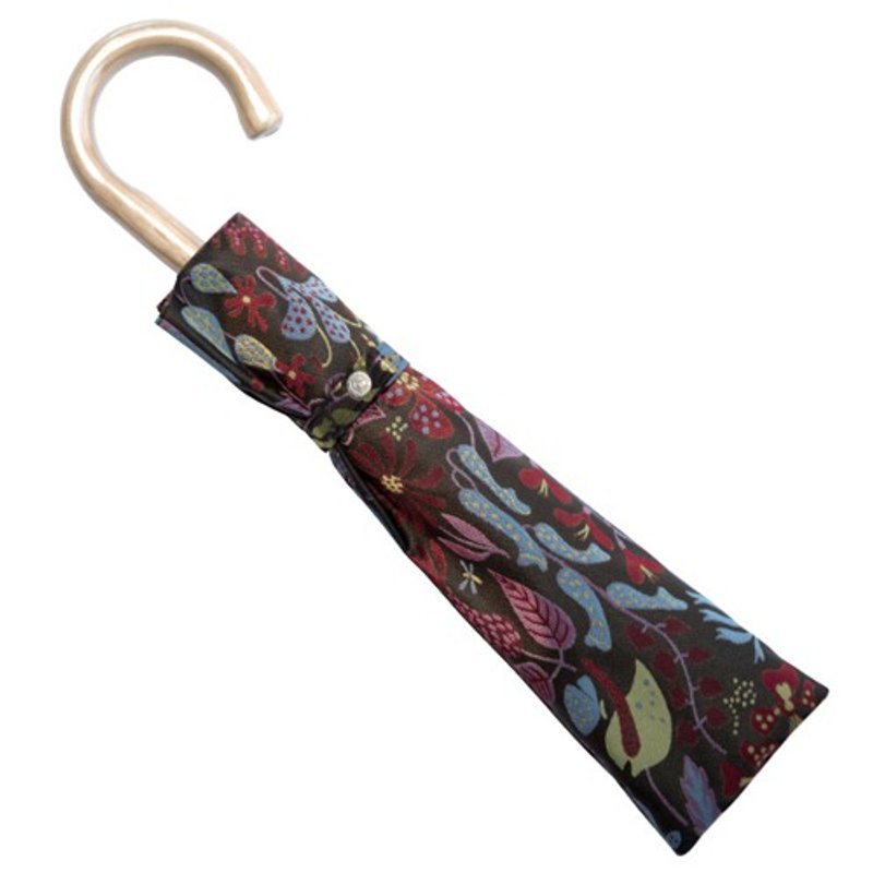 [Folding umbrella for both sunny and rainy days] Stig Lindberg HERBARIUM RED - 其他 - 棉．麻 