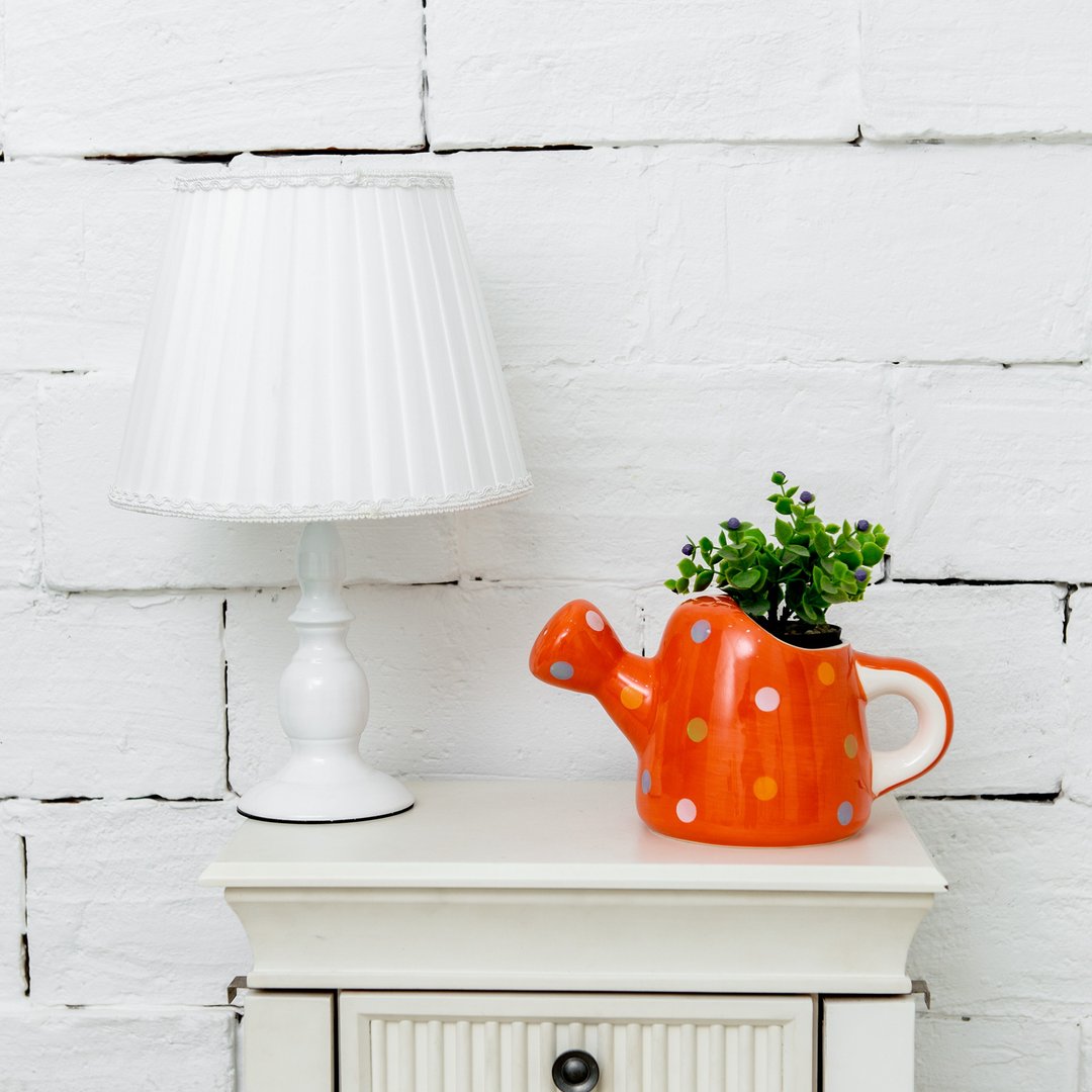 Plant pots,  watering shower , storage box - 植栽/盆栽 - 陶 红色