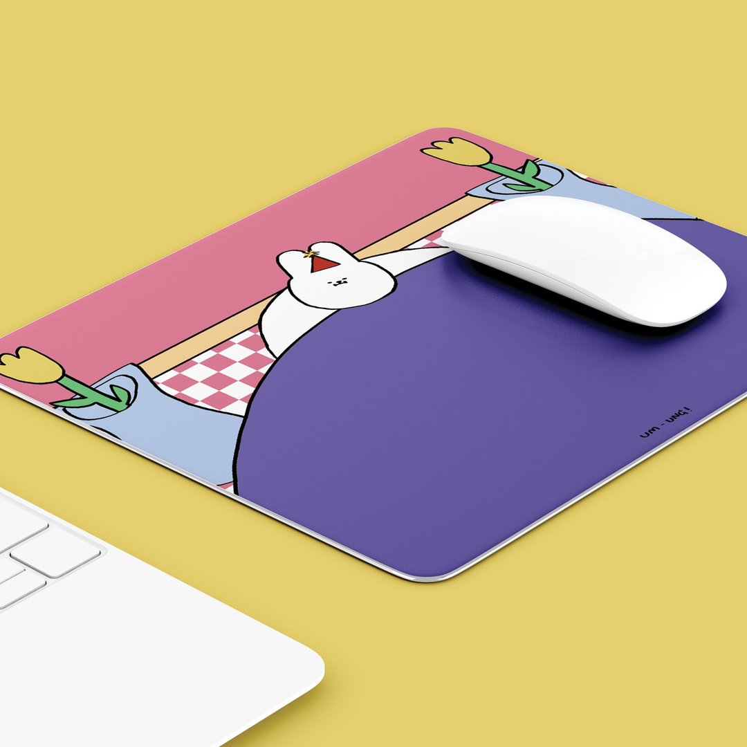 MOUSEPAD : BUNNY - 鼠标垫 - 其他材质 多色