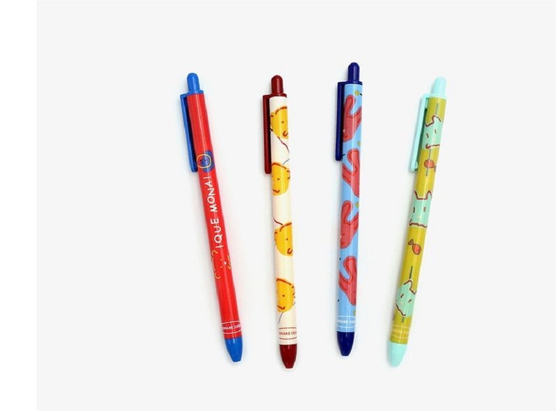 Romane MonagustA 0.38mm 可爱造型原子笔-4款 - 圆珠笔/中性笔 - 塑料 