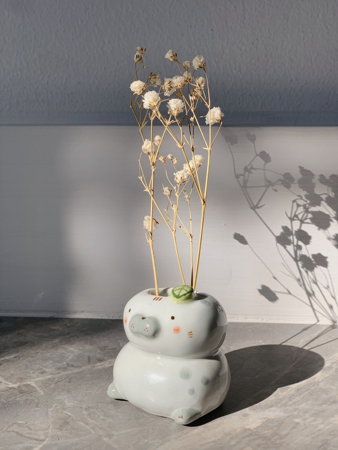 Seal toothbrush holder - ceramics design - Oraclay - 卫浴用品 - 粘土 