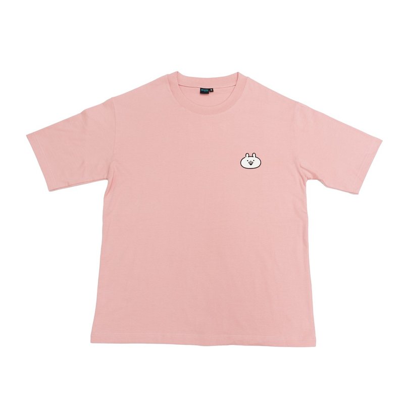 Usagyuuun 棉质 T 恤 海军蓝色 (胸前有口袋) - 男装上衣/T 恤 - 棉．麻 多色