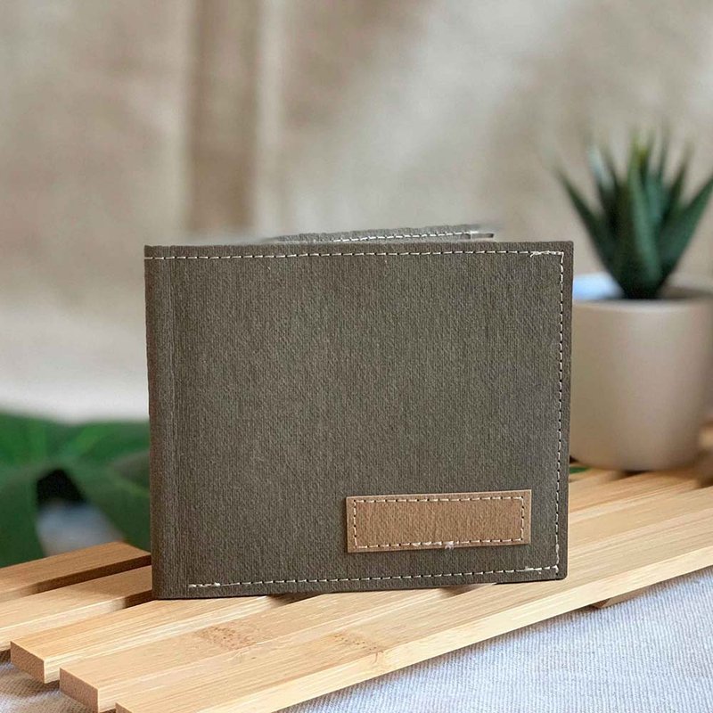 纸质感 X 皮革纸短银包 Wallet - 皮夹/钱包 - 纸 