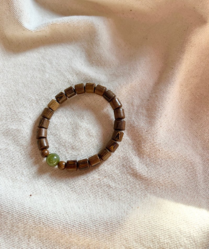 鸡翅木-手环/手串/天然果实/天然矿石 - 手链/手环 - 木头 