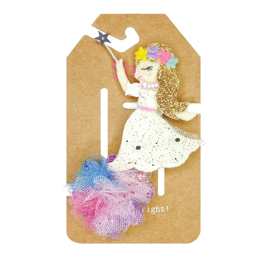 HAIR CLIP | LC108 CM.WHITE FAIRY - 发饰 - 其他材质 多色