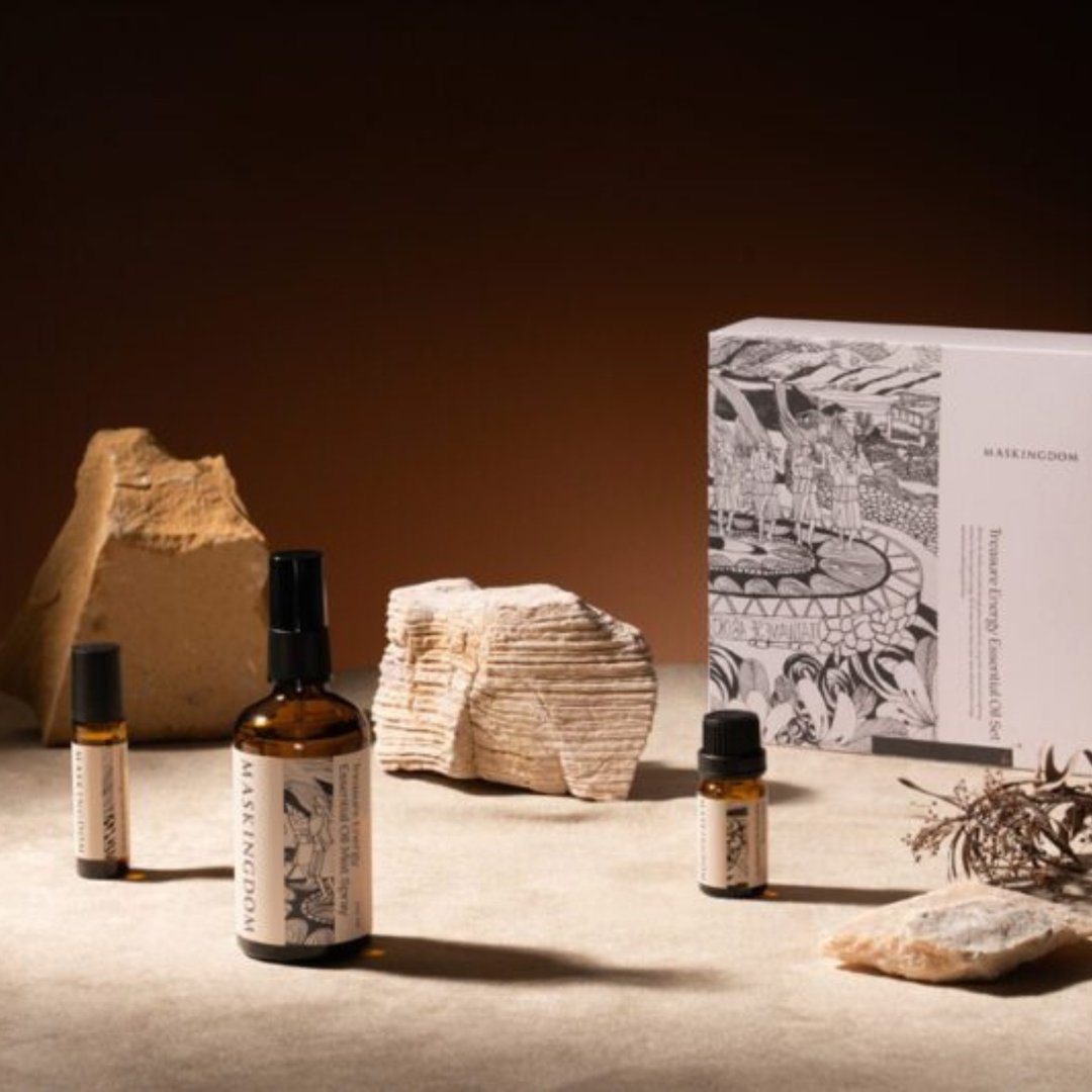 Maskingdom膜殿 香氛精油蜡烛 - 香薰/精油/线香 - 环保材料 咖啡色