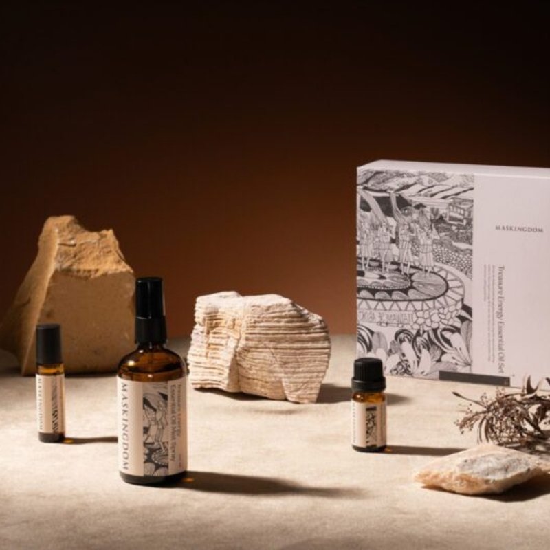Maskingdom膜殿 香氛精油蜡烛 - 香薰/精油/线香 - 环保材料 咖啡色