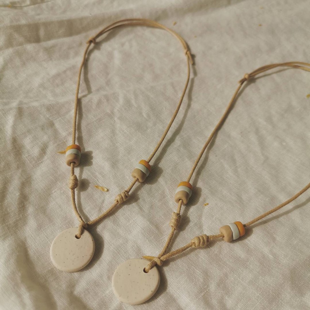 SANDSEASUN | Necklace - 项链 - 粘土 多色