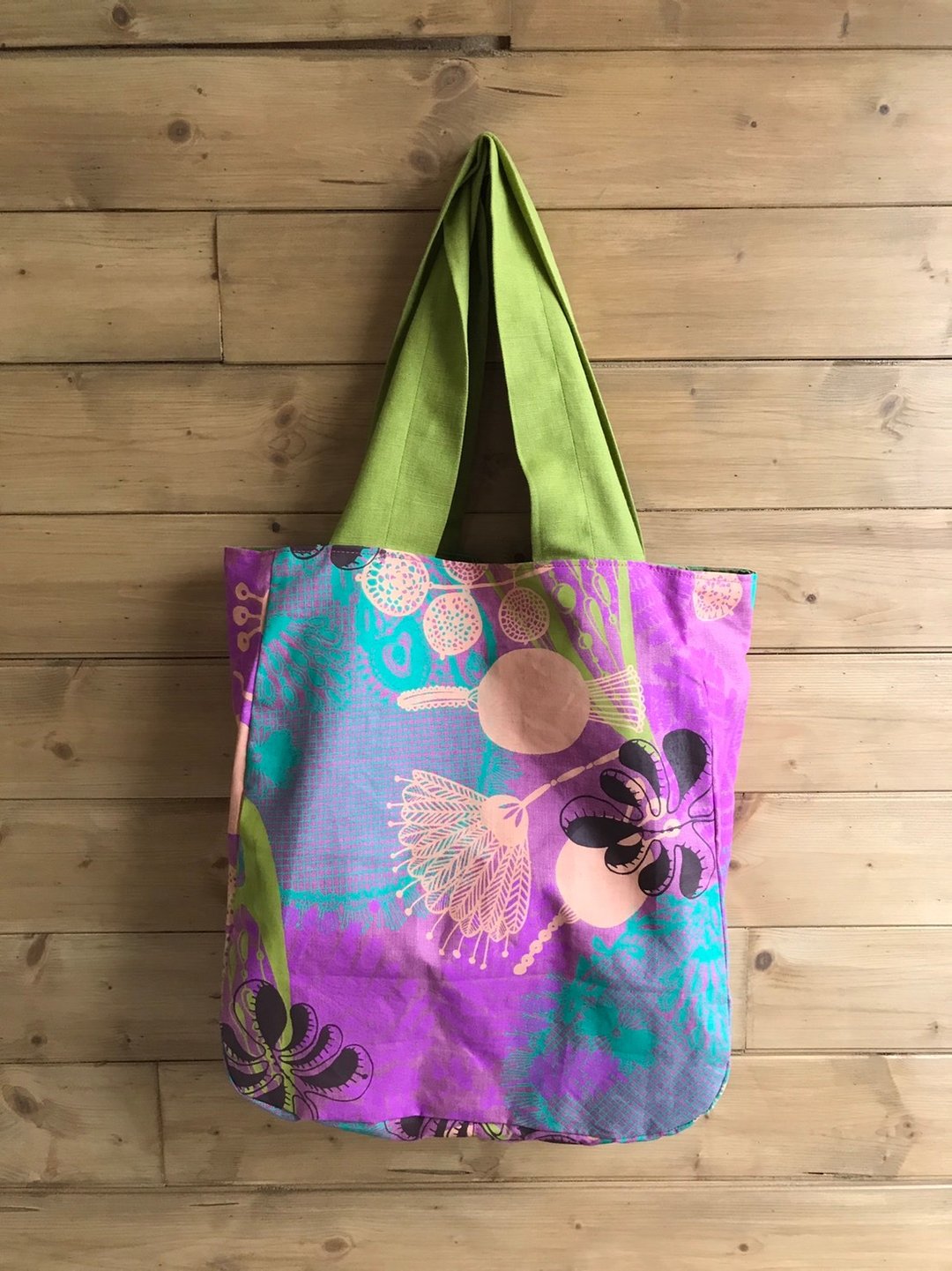 Lucca双面用软布包 - 手提包/手提袋 - 棉 多色