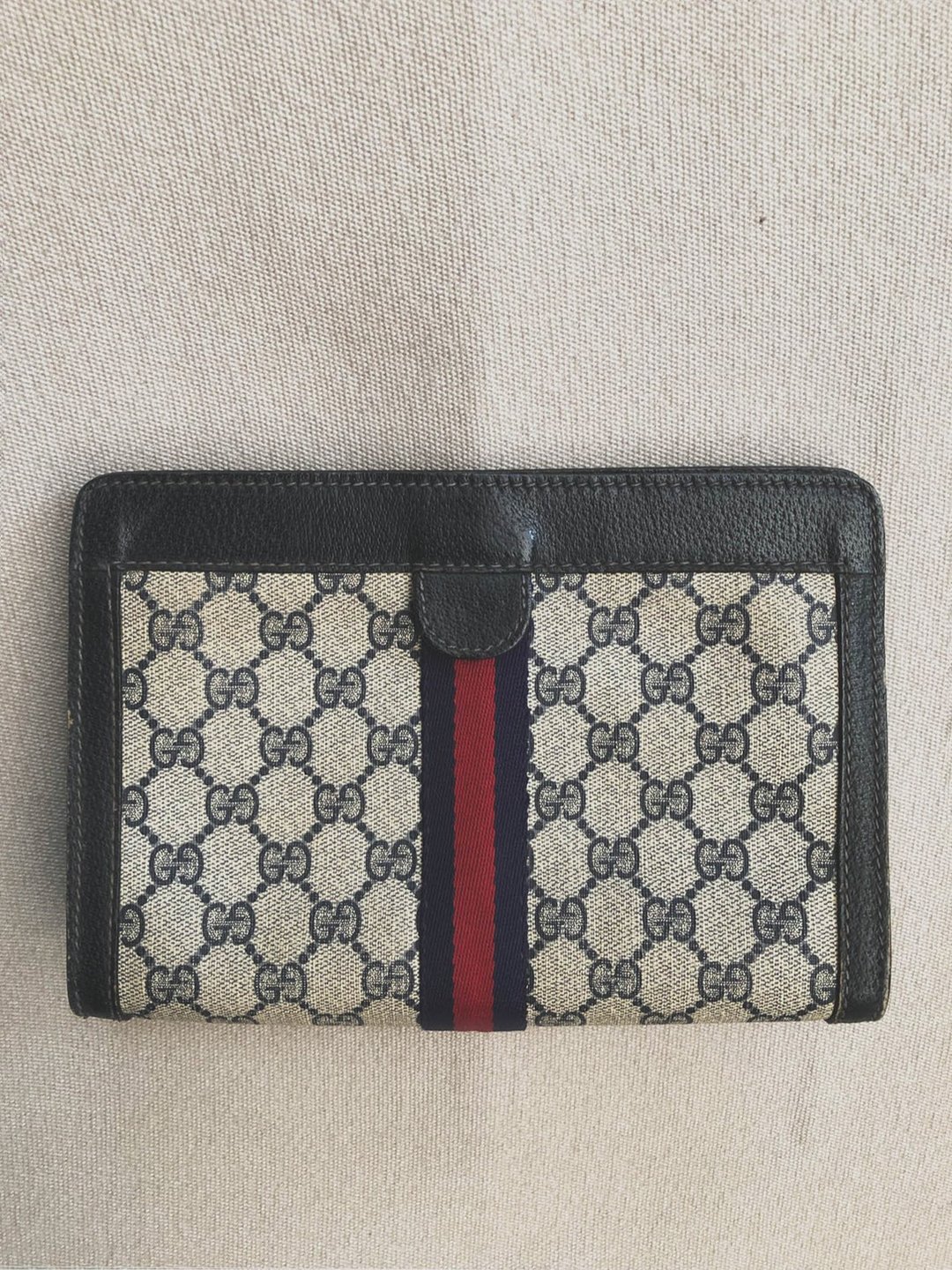 VINTAGE GUCCI 老花手拿包 / 化妆包 - 手提包/手提袋 - 其他材质 