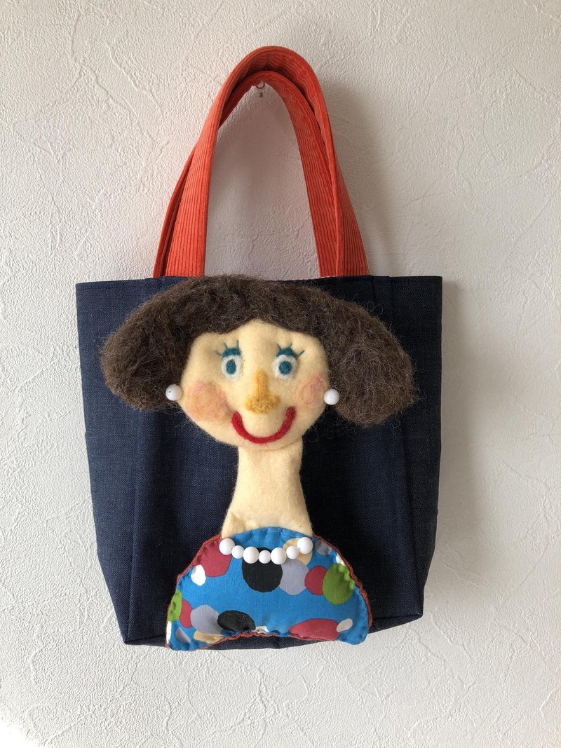 Made-to-order bag - 手提包/手提袋 - 羊毛 