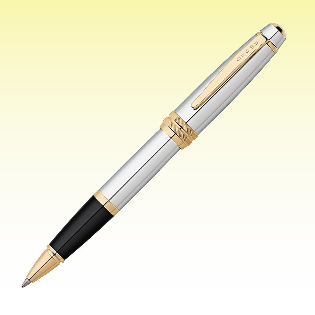 CROSS Bailey贝礼系列金铬钢珠笔免费刻字  (原厂正货) - 钢珠笔 - 其他金属 银色