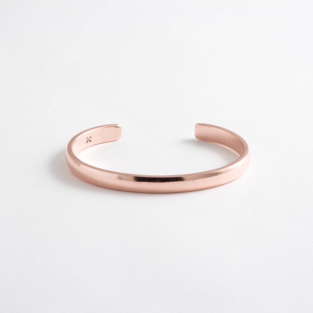 Studebaker Metals 纯手工锻造 Lodge Cuff 红铜手环 - 手链/手环 - 铜/黄铜 红色