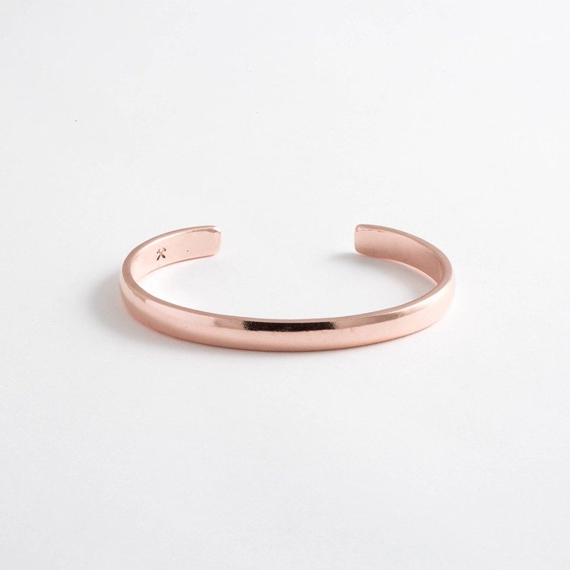 Studebaker Metals 纯手工锻造 Lodge Cuff 红铜手环 - 手链/手环 - 铜/黄铜 红色