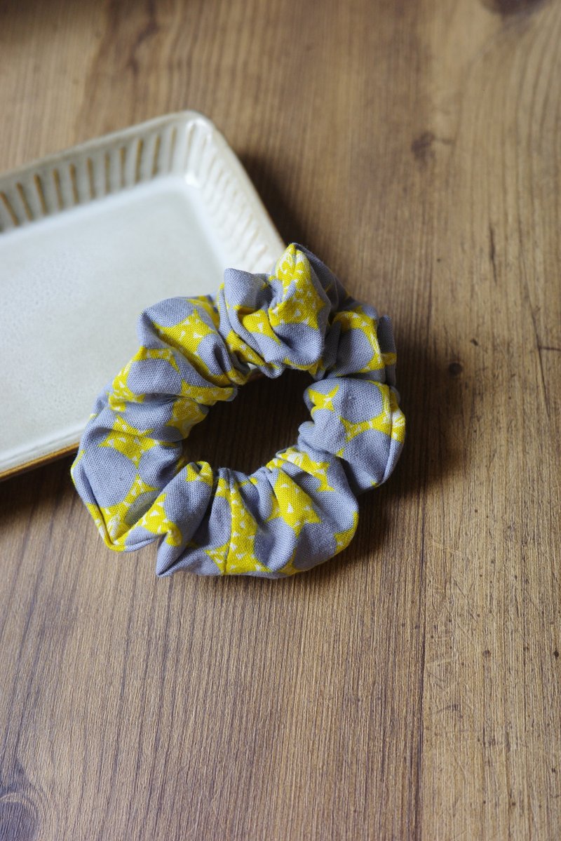 黄黄灰灰 - 甜甜圈发圈 大肠圈 | 海柏手作 - 发饰 - 棉．麻 