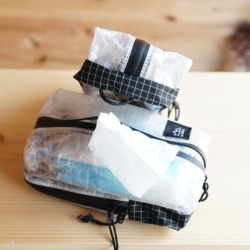 DCF 白色手机口袋保护套 M / 登山、露营、户外、口袋纸巾套、智慧型手机保护套 - 化妆包/杂物包 - 尼龙 绿色