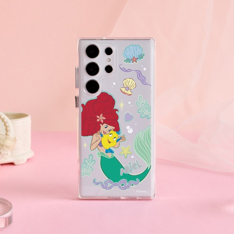 Disney公主-小美人鱼款防摔透明SAMSUNG手机壳 - 手机壳/手机套 - 塑料 多色