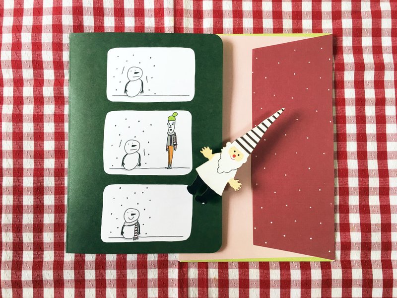 ✿Macaron TOE 马卡龙脚趾✿ 谢谢你的好 /圣诞卡(含信封) - 卡片/明信片 - 纸 