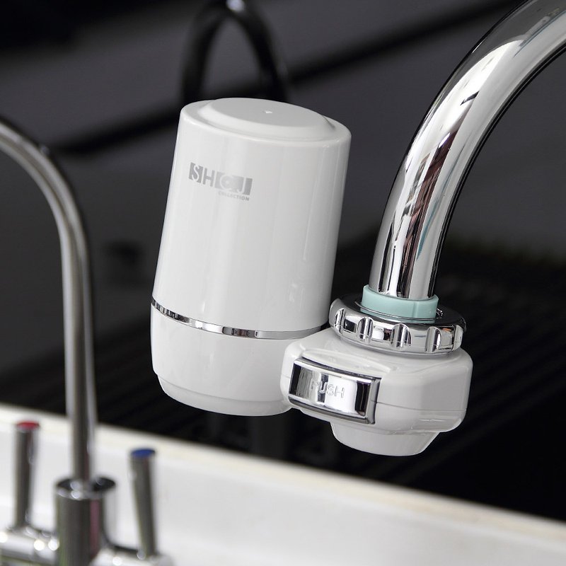 SHCJ生活采家 碳纤维除氯过滤器 厨房水龙头 - 厨房用具 - 塑料 白色