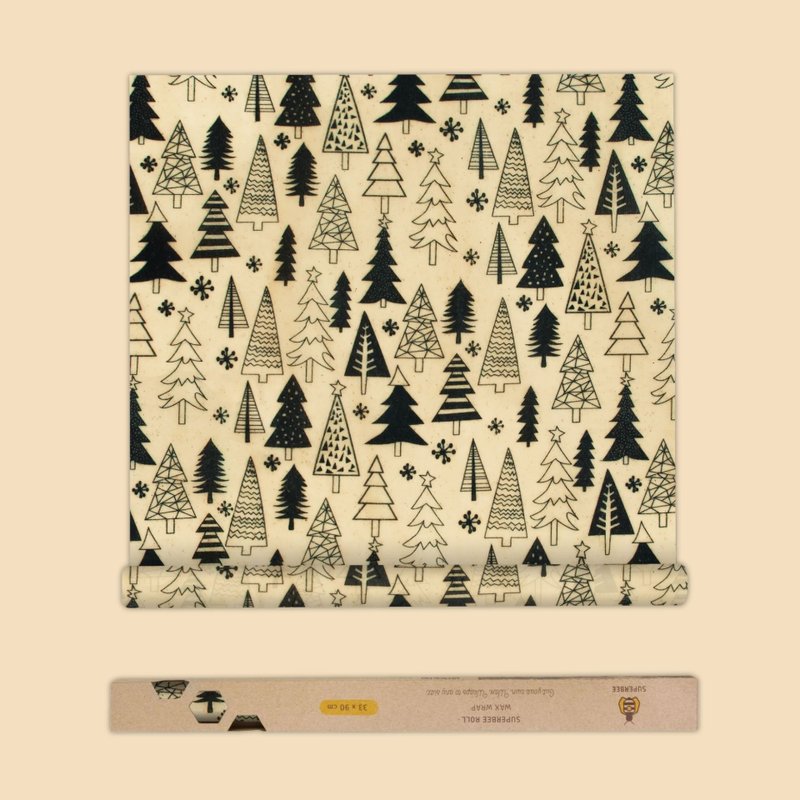 Superbee环保蜂蜡保鲜卷 (松树森林图案) - 其他 - 蜡 