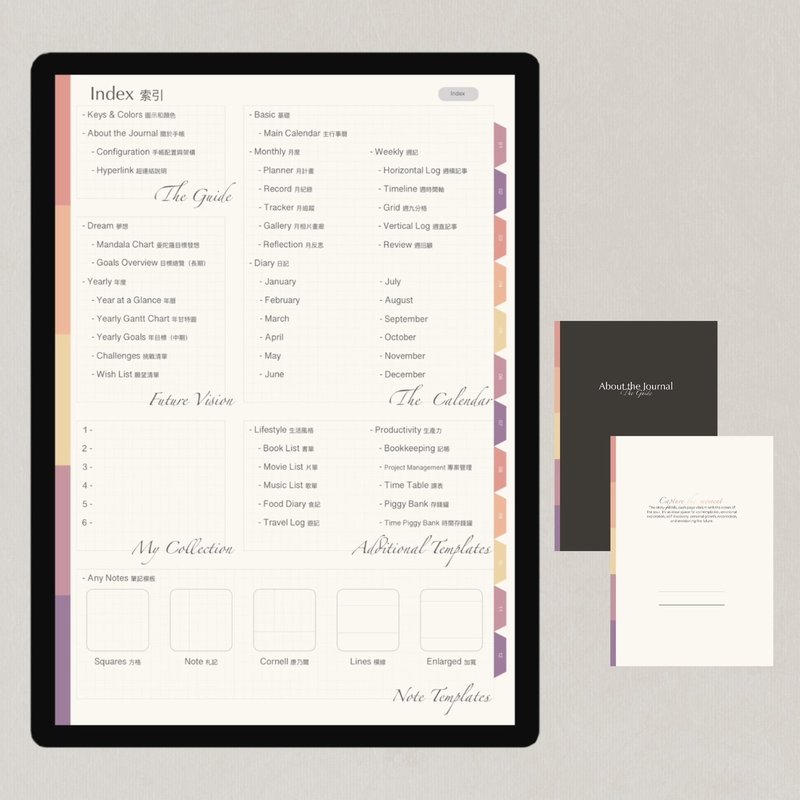 暮暮快速下载 2024电子手帐 | 6月记x5周记x日记 | 繁不凡模板 - 电子手帐及素材 - 其他材质 