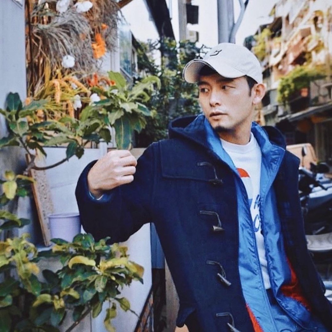 50s Gloveralls Wool Duffle Coat 英国羊毛格子内里牛角扣大衣 - 男装外套 - 羊毛 蓝色