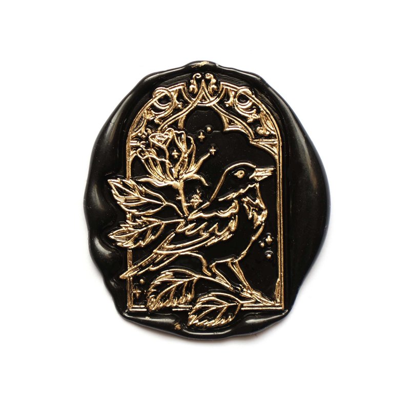 夜莺封蜡印章 - 手帐火漆印章 - misterrobinson - 印章/印台 - 铜/黄铜 