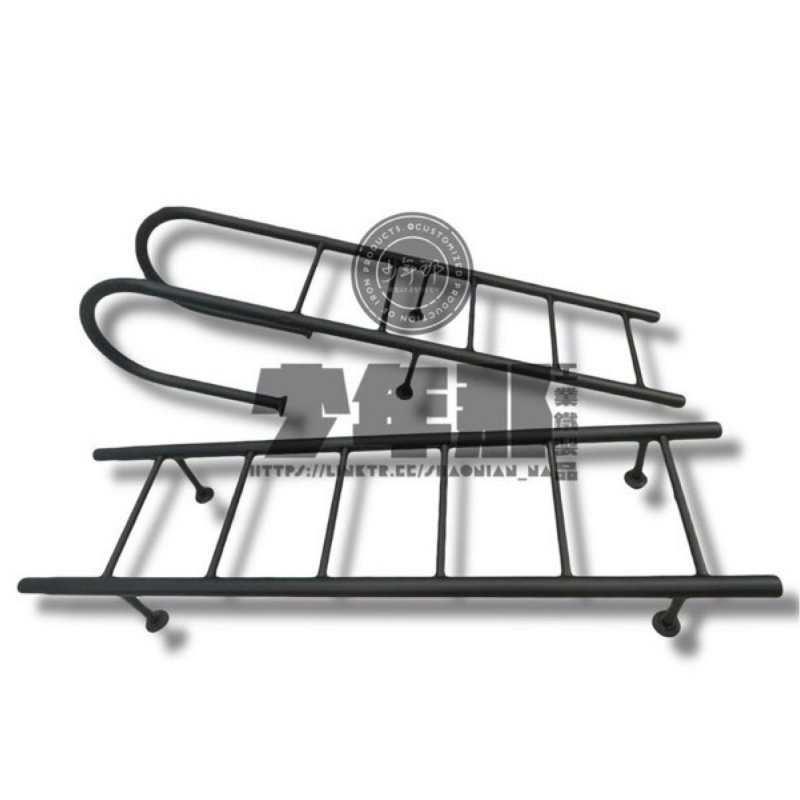 爬梯.泳池梯.不锈钢梯.爬梯.弧形.白铁梯.消光雾黑 - 其他家具 - 其他金属 黑色