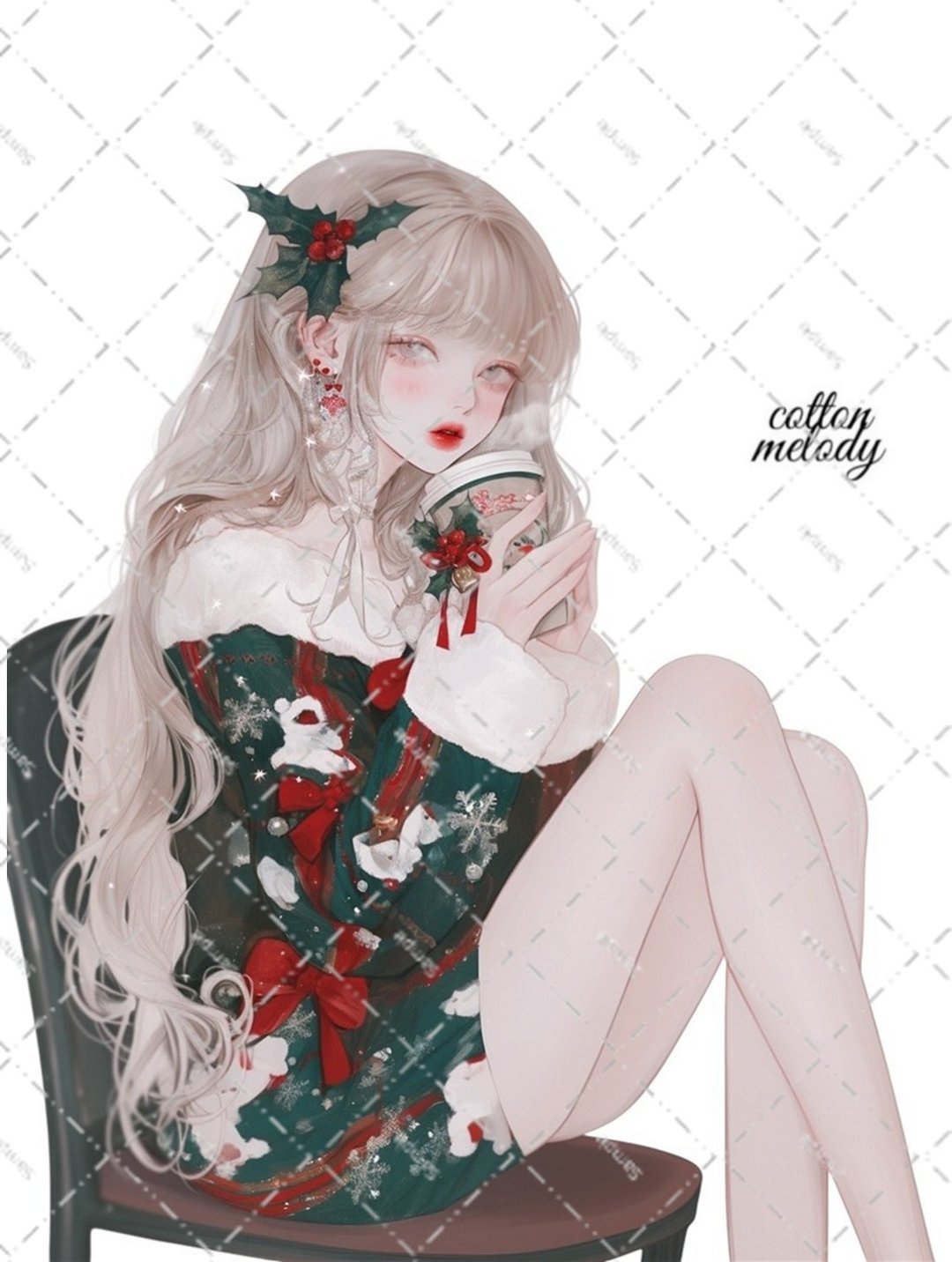 原创贴纸 no.7512 人物贴纸 原创贴纸 人物贴纸 女孩贴纸 原创人物贴纸 - 贴纸 - 纸 