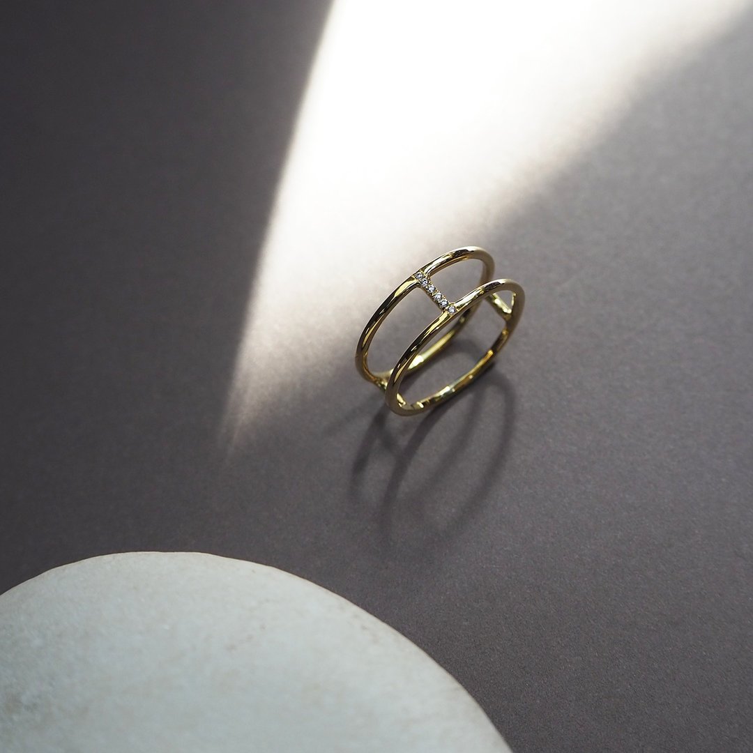 Jupiter ring k_木星戒指k K金 对戒 婚戒 求婚戒 订婚戒 限量 - 戒指 - 贵金属 金色
