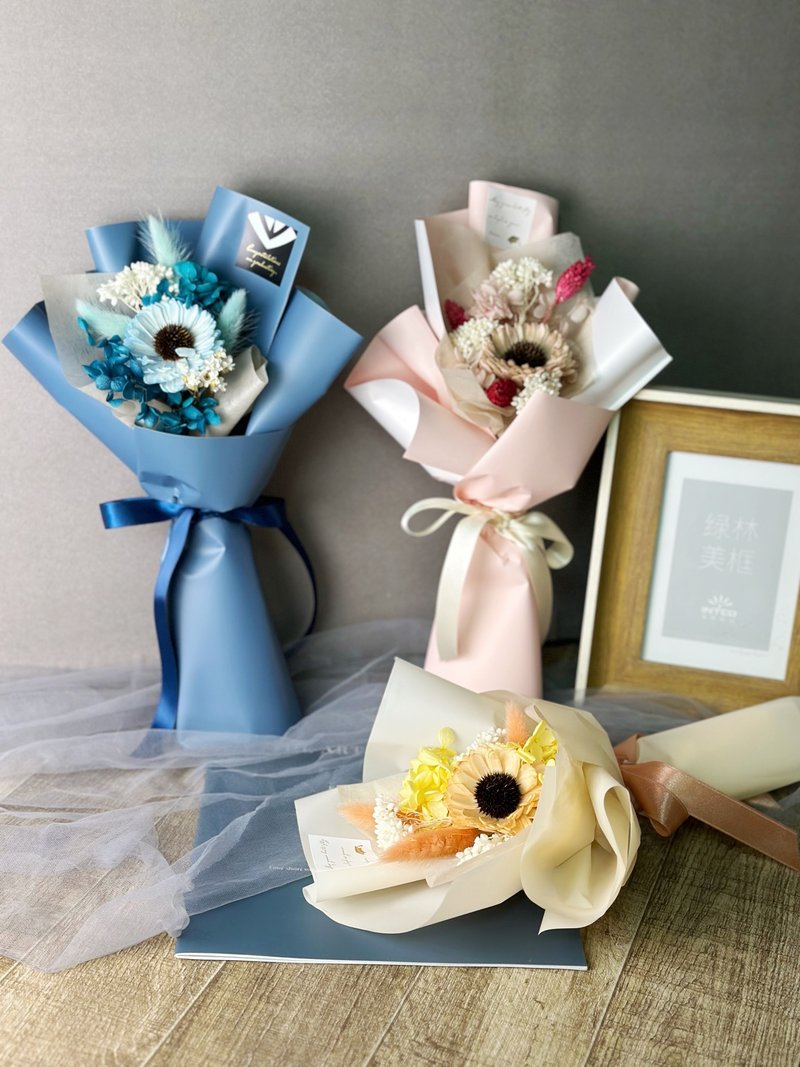 KL-毕业花束 - 干燥花/捧花 - 植物．花 