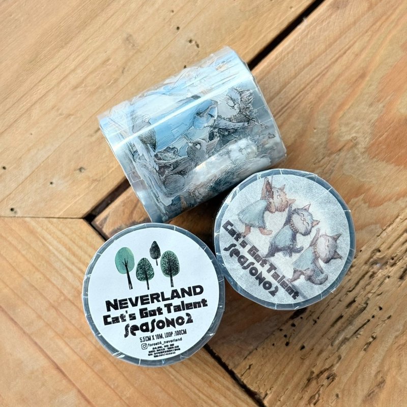 喵喵达人秀 S2 亮面PET胶带 - 纸胶带 - 塑料 