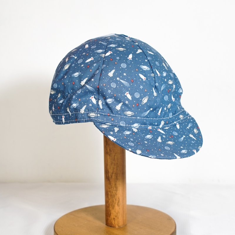 手工单车小帽 星空图案 - 自行车/周边 - 棉．麻 蓝色