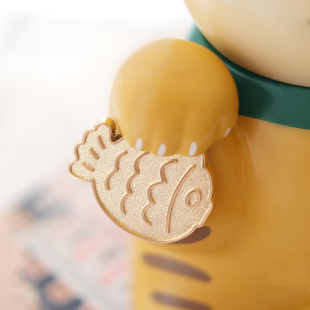 白熊百货PlanetBear 鲷鱼烧金币 招财进宝 - 金工/饰品 - 其他材质 多色